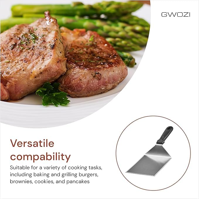 Cake Cutter and Shell/Pastry Server, Serrated Edge Slicing Knife, Rust Resistant Stainless Steel with Insulated Handle - Image 3