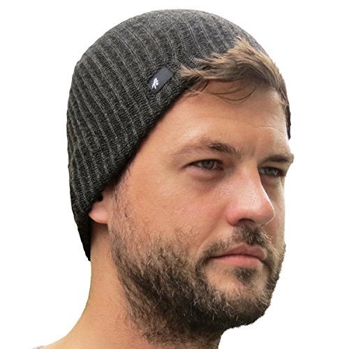 Grace Folly Daily Beanie Hat Skull Cap for Men or Women (Many Colors) Charcoal - Image 1