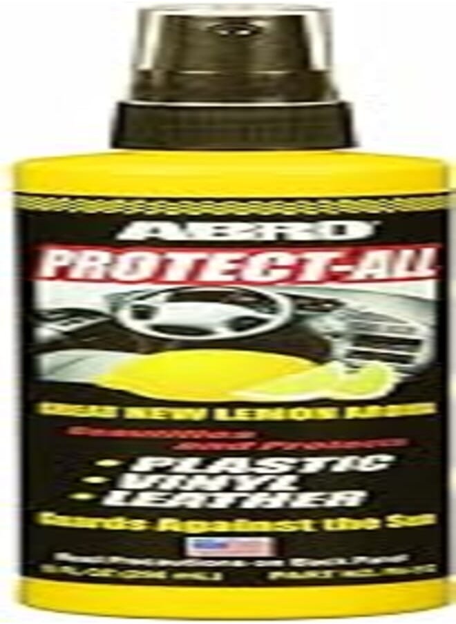 Abro ABRO UV Protect All Leather Cleaner & Conditioner Spray Car Sofa Furniture, 296ml 