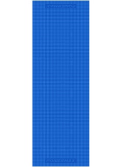 PowerMax Fitness 4mm Thick Premium Exercise Blue Color Yoga Mat Ultra-Dense, Non-Slip, Eco-Friendly with Moisture-Resistant Cushioning for Optimal Comfort and Stability  - Image 2