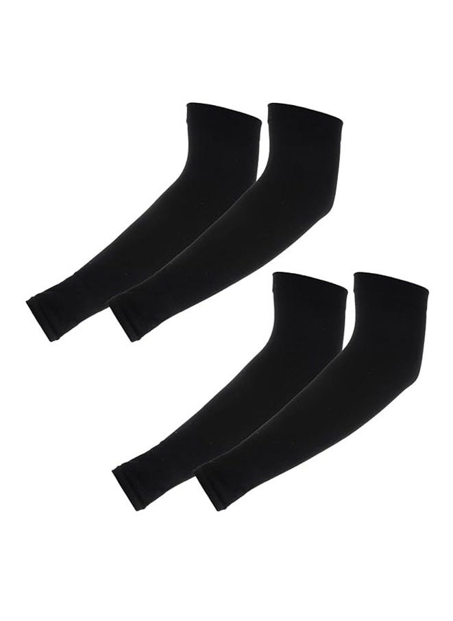 Muyixin Outdoors Sports Compression Arm Sleeves for Men & Women (2 Pairs)  - Image 1