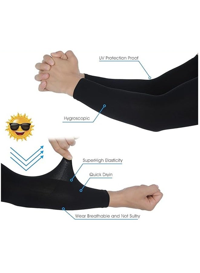 Muyixin Outdoors Sports Compression Arm Sleeves for Men & Women (2 Pairs)  - Image 3