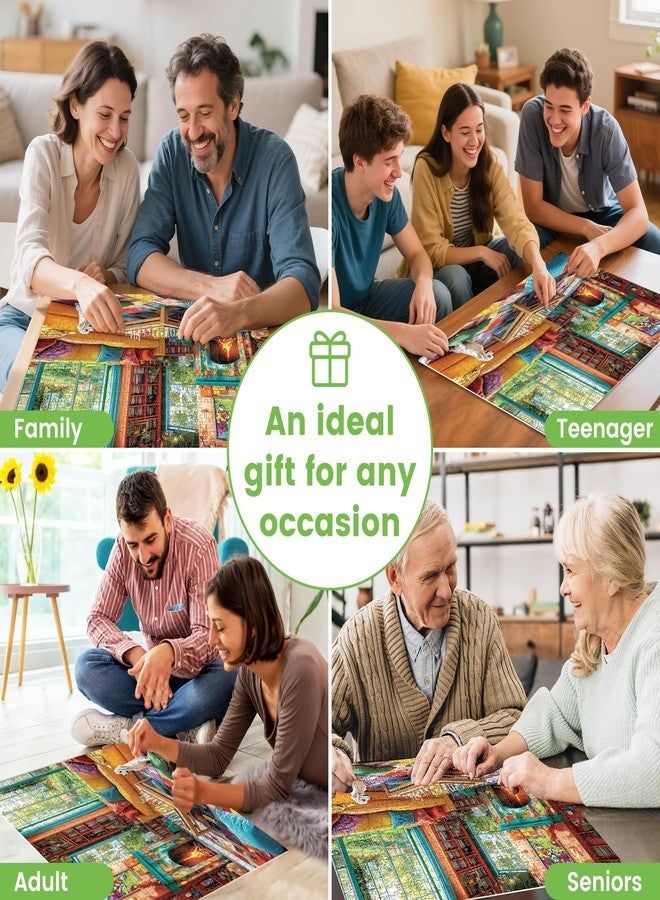 VOLUVOLU 500 Pieces Chess Puzzles for Adults, Indoor Puzzle for Adults, Dog Puzzle 500 Pieces, Gift for Birthday, Home Decor, Fun for Family Entertainment (20.5 * 15 in) - Image 5