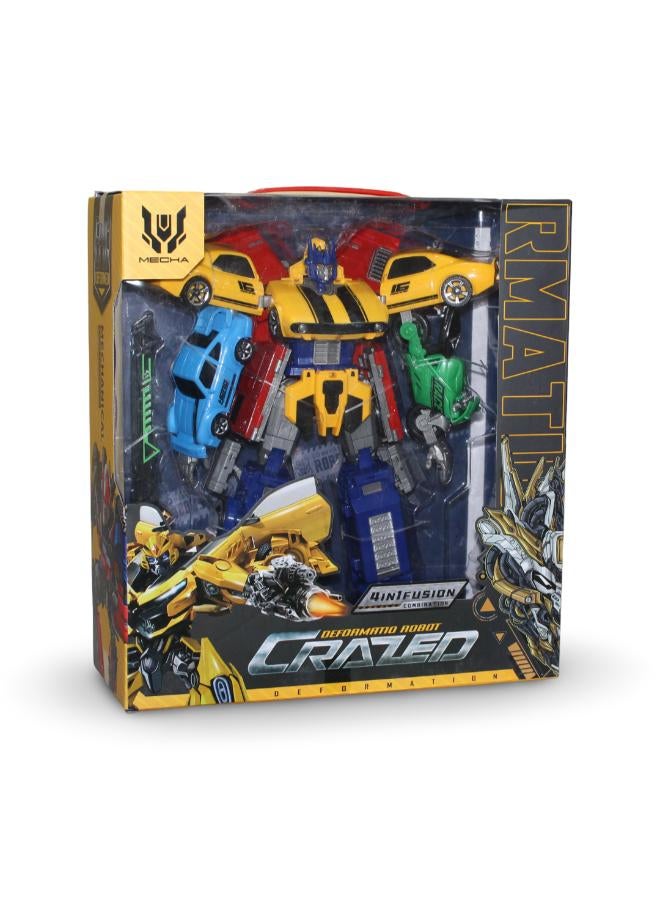 OKO 4 in 1 Fusion Transforming Robot Toy - Image 2
