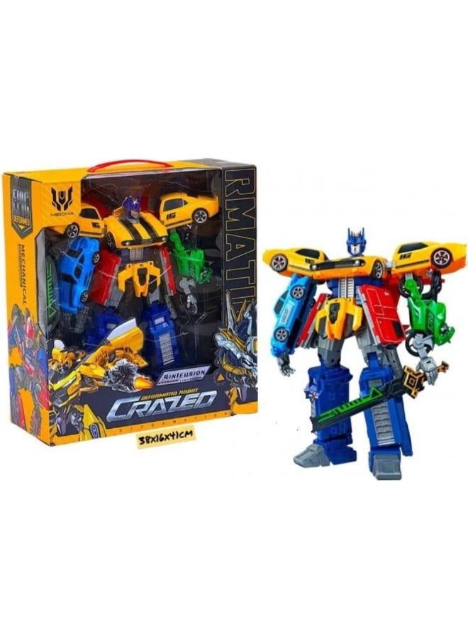 OKO 4 in 1 Fusion Transforming Robot Toy - Image 1