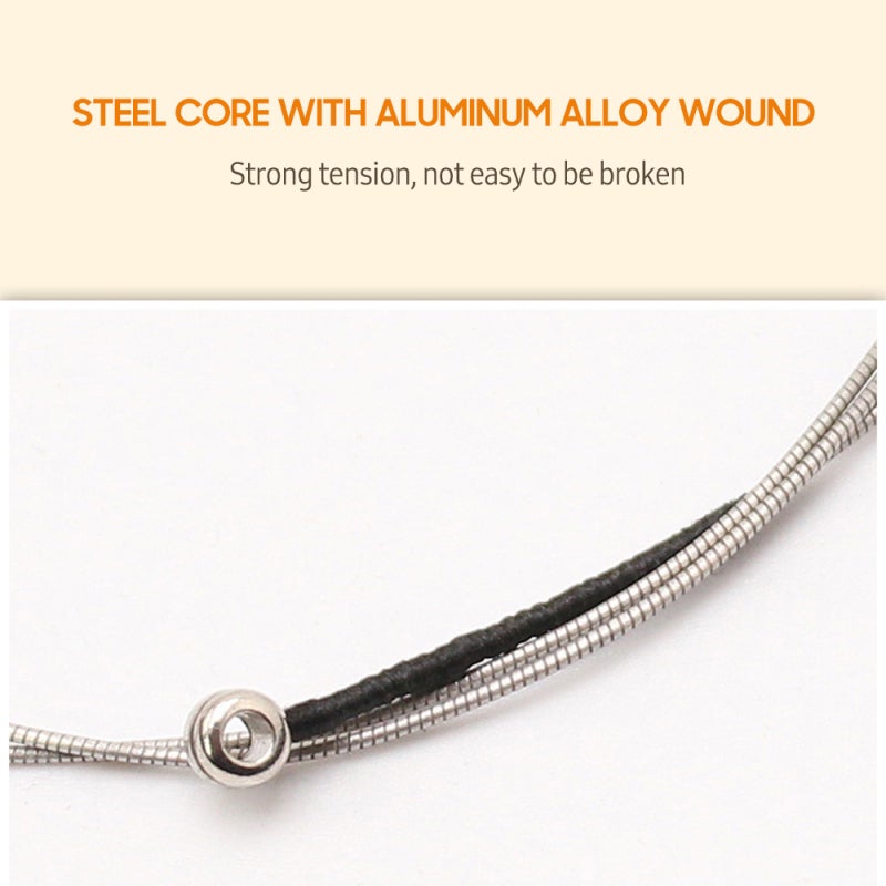 Violin Strings Type 2 Silver - 4-Piece G-D-A-E Set With Nickel Plated Ball End, Stainless Steel E String & Solid Steel Core Aluminum Wound Strings For Warm Vibrant Tone, Individually Sealed For Corros - Image 2