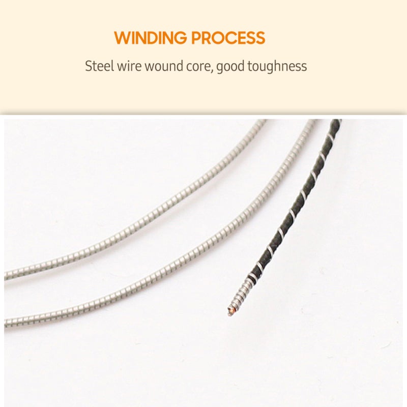 Violin Strings Type 2 Silver - 4-Piece G-D-A-E Set With Nickel Plated Ball End, Stainless Steel E String & Solid Steel Core Aluminum Wound Strings For Warm Vibrant Tone, Individually Sealed For Corros - Image 3