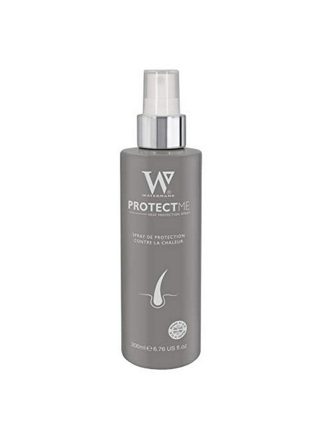 Watermans Protect Me Best Heat Protection Spray Frizz Control And Color Protection All In 1. Heat Protectant For Hair For All Hair Tool And The Sun  - Image 1