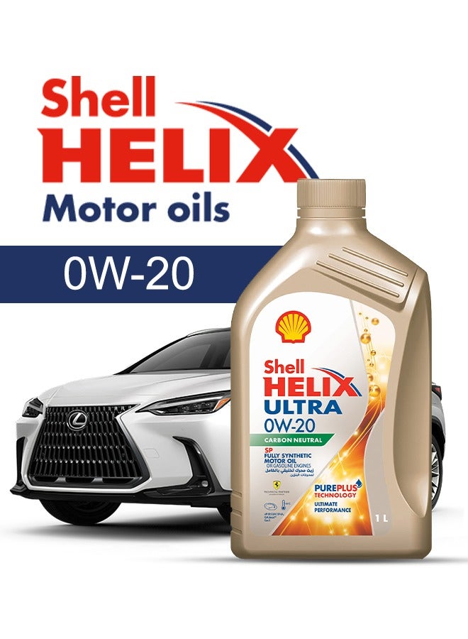 Shell Engine Oil – For Lexus NX V4 2024 - 2014, 6 Liter,  0w20 Shell - With Engine Oil Filter - 2014 2015 2016 2017 2018 2019 2020 2021 2022 2023 2024