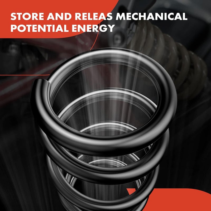 A-Premium 2PCS Rear Suspension Coil Spring Set for Jeep Grand Cherokee 1999-2004 - Image 5