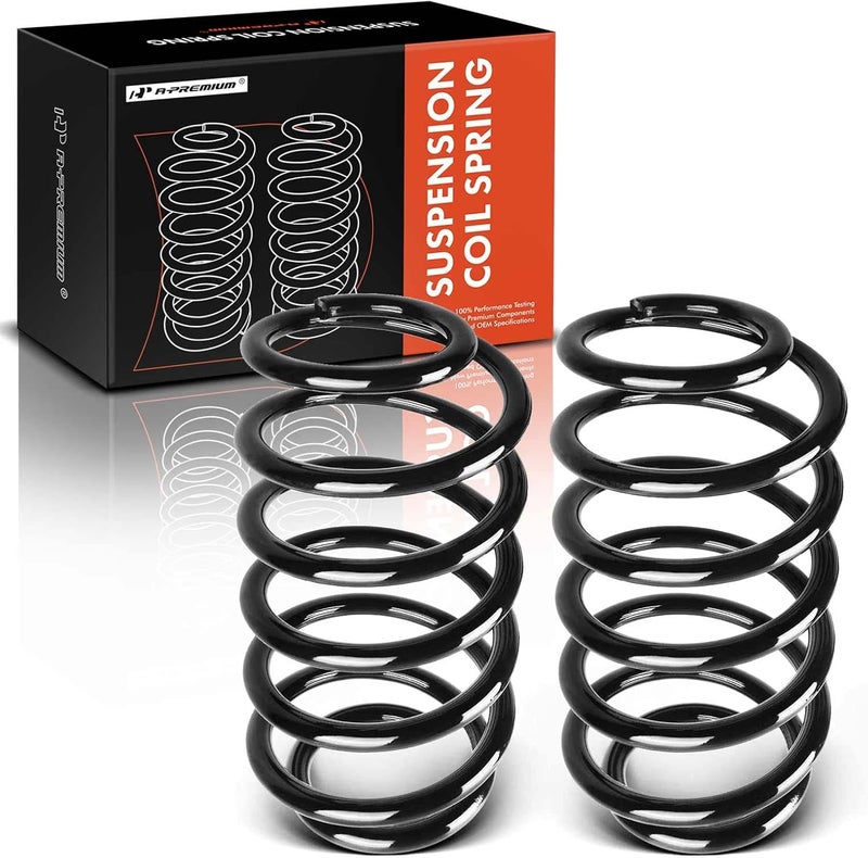 A-Premium 2PCS Rear Suspension Coil Spring Set for Jeep Grand Cherokee 1999-2004 - Image 1