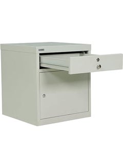 RIGID Steel Bedside pedestal Grey 50x40x45cm  - Image 5