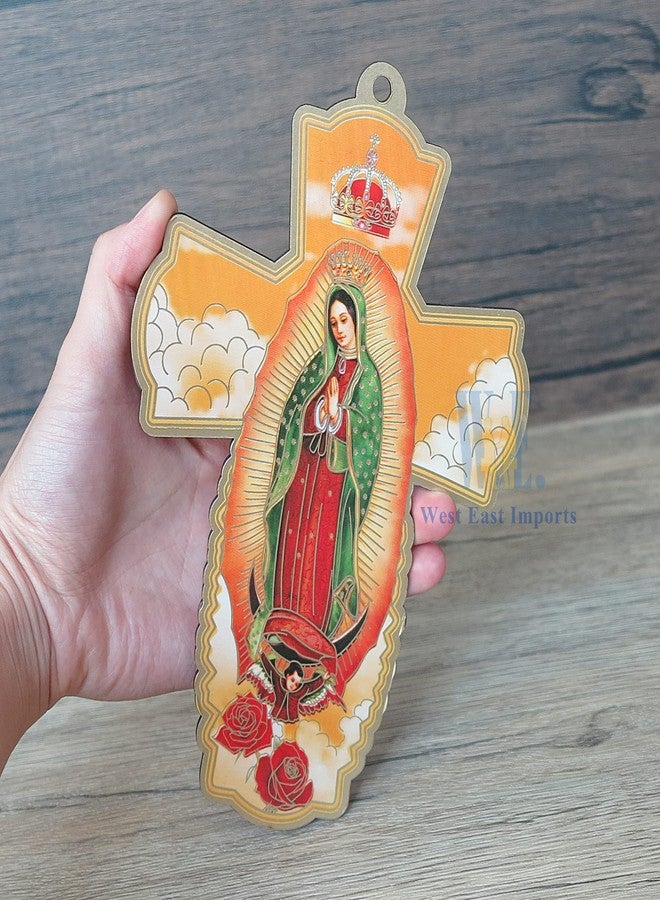 WE Memorial favor 12PCS Our Lady of Guadalupe Wall Cross/Recuerdos para Novenario Aniversario (purple) - Image 3