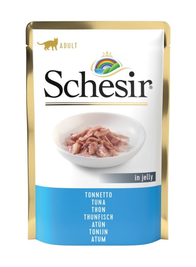 Schesir Cat Pouch Jelly Tuna for Adult 85g