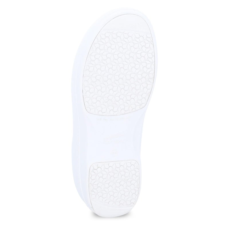 Dansko Women's Kaci Occupational Mule Clog - Lightweight and Slip Resistant Made with Bio-Based EVA for Long-Lasting Wear - Great for Healthcare, Food Service, Landscaping White 7.5-8 M US - Image 3