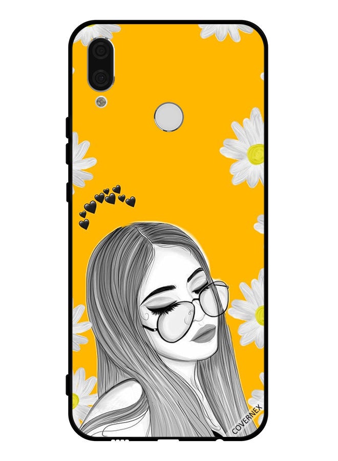 Covernex Protective Case Cover For Huawei nova 3e Love Imaginations Of Glasses Girl - Image 1
