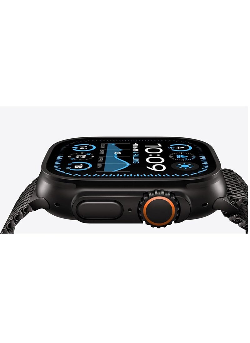KEQIWEAR - Keqiwear KW 8 Ultra 2 Smart Watch with Seven Set Strap and Wireless Charger For Men's and Boys Black - Image 1