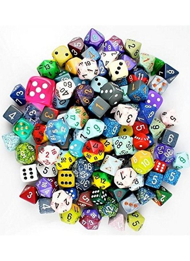 Generic - Quarter (1/4) Pound Of Dice Rpg Chessex Game Dice D4, D6, D8, D12, D20 Rare Dice - Image 1