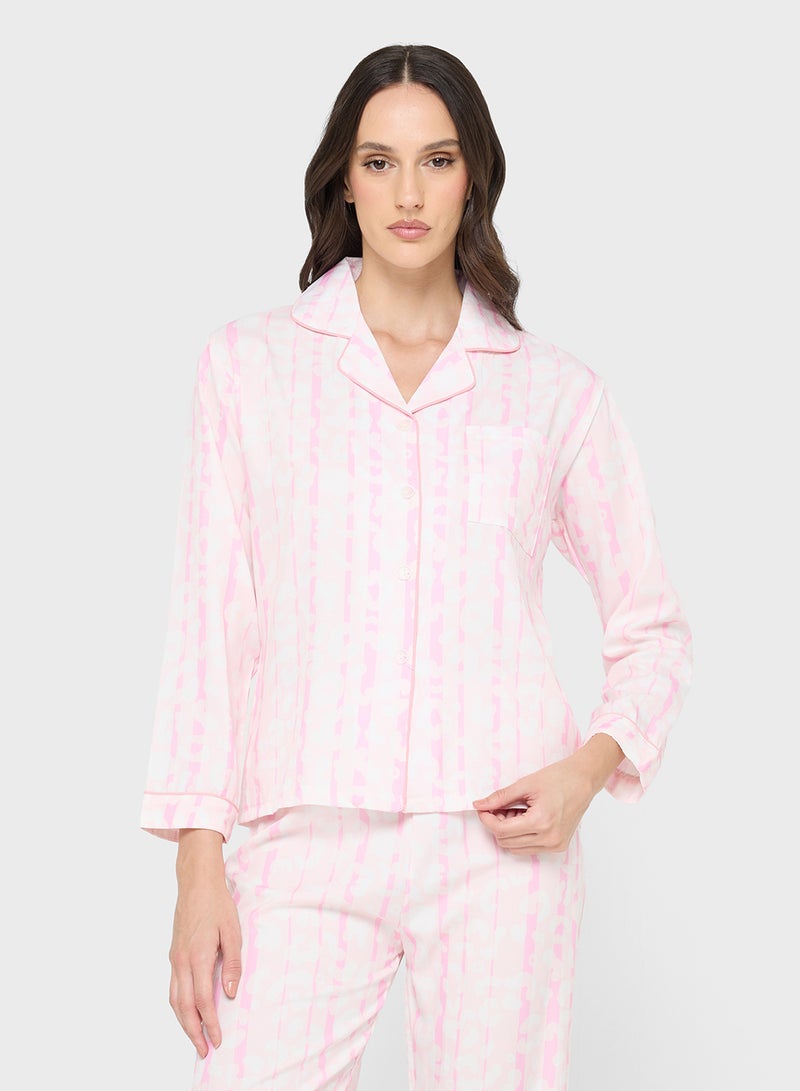 ELLA Printed Pyjama Set - Image 3