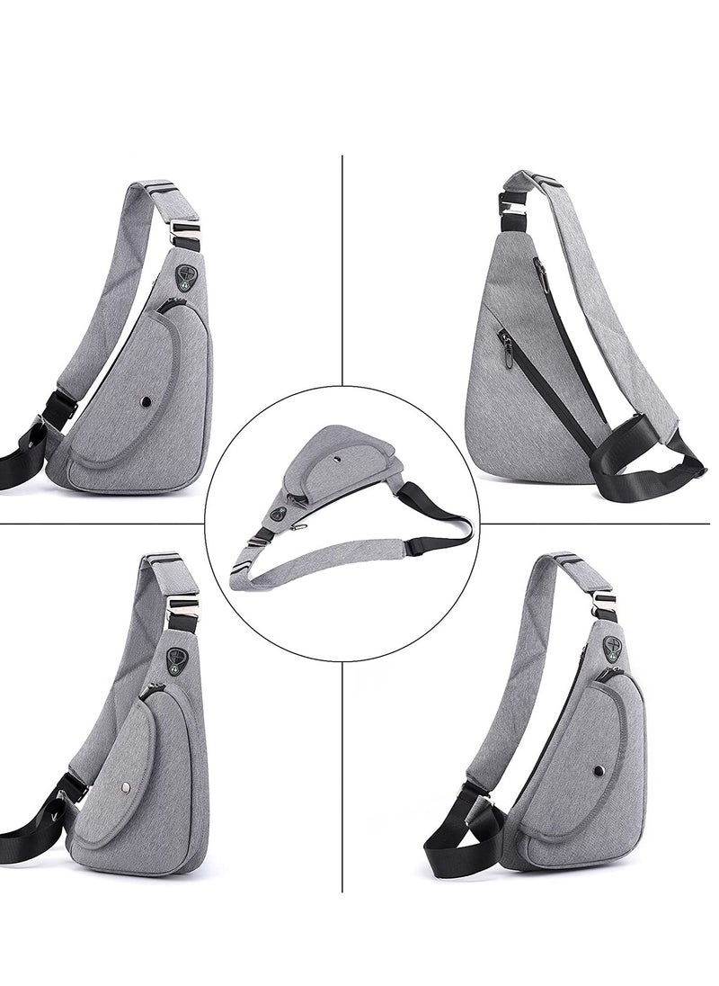 Excefore - Sling Backpack Large Capacity Crossbody Sling Bag for Women Men Shoulder Bag for Men Women Mini Crossbody Chest Bag Multipurpose Travel  Cross Body Bag - Image 1
