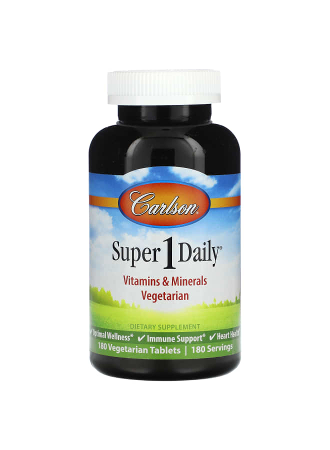 Super 1 Daily, 180 Vegetarian Tablets