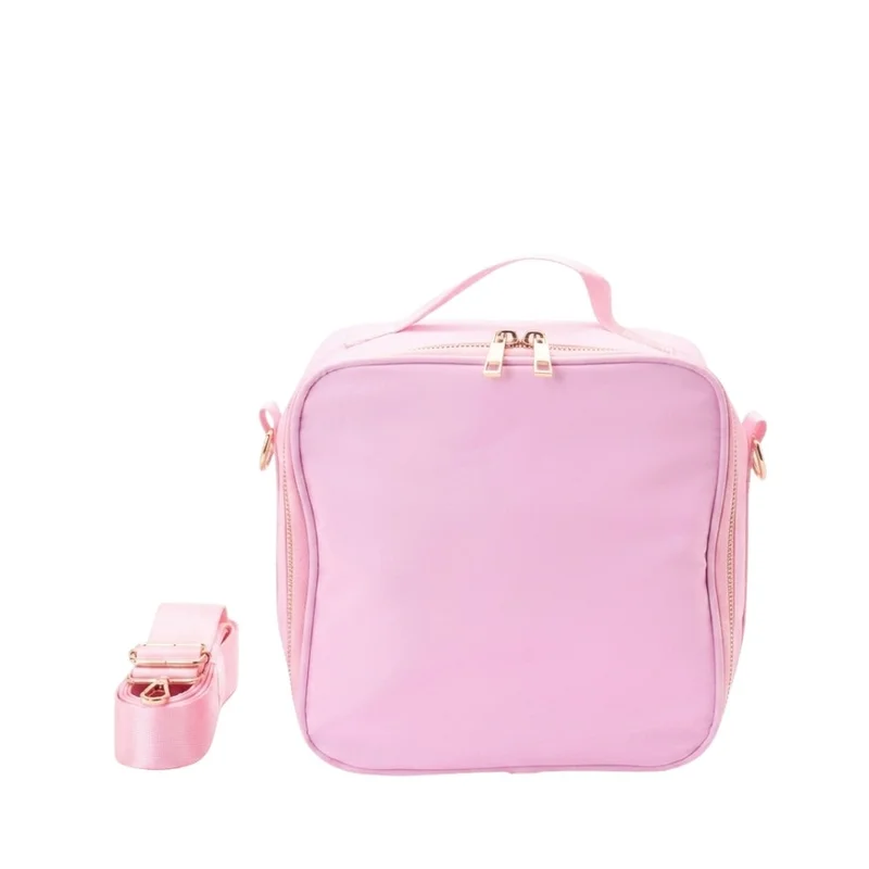 القبيلة السعيدة Baby Pink Kids Lunch Bag