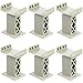 Ioffersuper 6 Pcs Train Bridge Pier Track Railway Accessories Multi Level Support Risers High Level Blocks Compatible All Major Brands Grey Upgraded Version - Image 2
