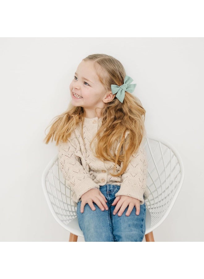 Prohouse 40 PCS Baby Girl Hair Clips, Hair Bows for Girls Toddler Babies Kids Baby, Alligator Clip Hair Accessories - Image 3