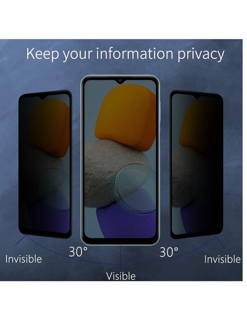 Samsung Galaxy A34 5G Privacy Glass Screen Protector Anti-Spy Tempered Glass Film 9H Hardness Scratch Resistant Bubble Free Glass Screen Protector - Image 2