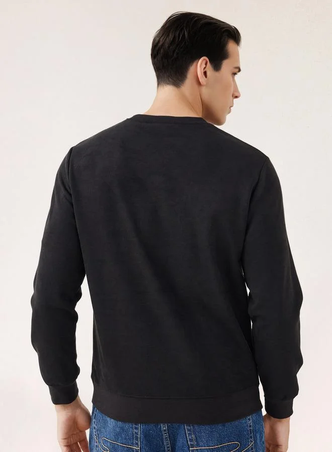 Iconic Iconic Textured Sweatshirt