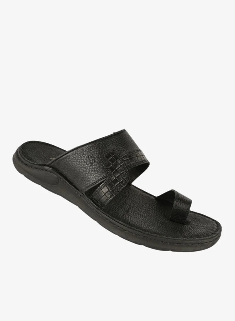 071-2054 Josef Seibel Mens Toe Finger Style Sandals Black