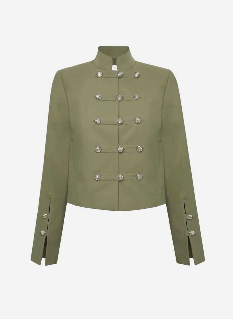 Lichi  Hussar-style jacket with metallic buttons for Women | Best Price UAE