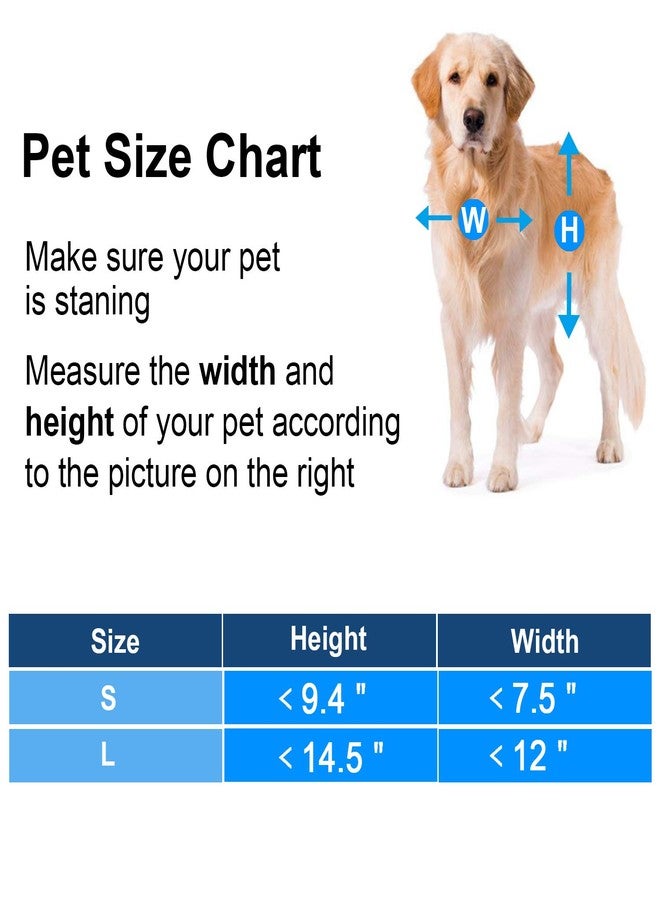 CEESC باب شبكي للكلاب من سيسك (المقاس الخارجي 14.56 بوصة × 16.92 بوصة)، باب شبكي قابل للقفل للحيوانات الأليفة، باب للكلاب يُركّب على الباب الشبكي (كبير، أسود) - Image 5