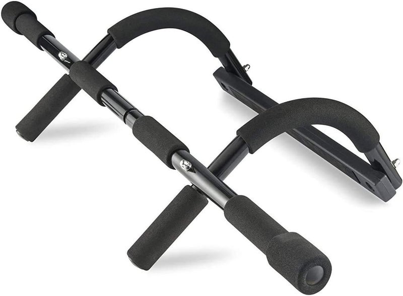 Marshal Fitness Ultimate Iron Gym Total Upper Body Workout Bar Pull up bar Doorway Heavy Duty Chin up bar Trainer for Home Gym Doorway Pull up bar or dip bar-MF-0274 - Image 4