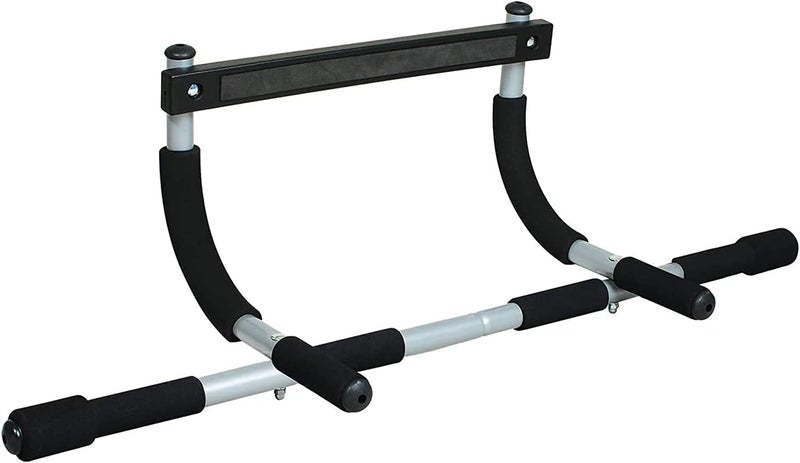 Marshal Fitness Ultimate Iron Gym Total Upper Body Workout Bar Pull up bar Doorway Heavy Duty Chin up bar Trainer for Home Gym Doorway Pull up bar or dip bar-MF-0274 - Image 1