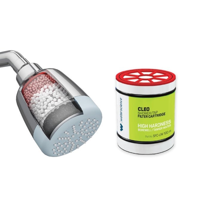 SHOWER FILTER FOR HARD WATER REPLACEMENT CARTRIDGE FOR BOREWELLTANKER WATER