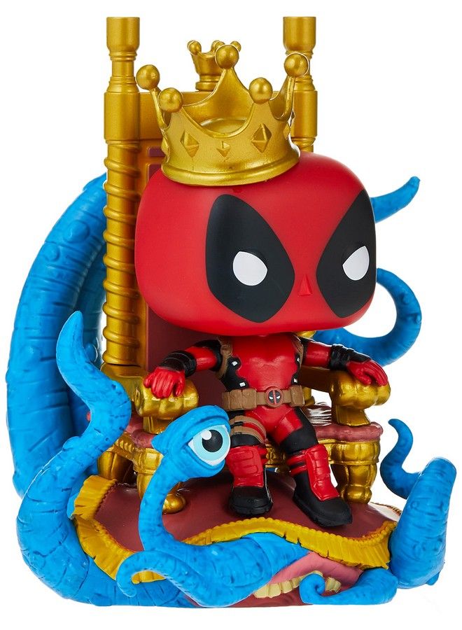 Funko تمثال فني فاخرة من مارفل هيروز كينغ ديدبول على العرش من الفينيل - Image 1