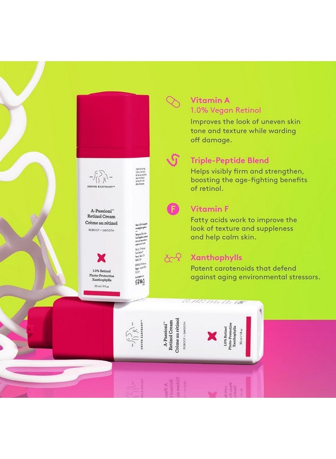 كريم درانك إليفانت أ-باسيوني ريتينول المضاد للتجاعيد. كريم وجه مُشرق ومُجدد ونباتي مع فيتامين F (30 مل/1 أونصة سائلة) - Image 3