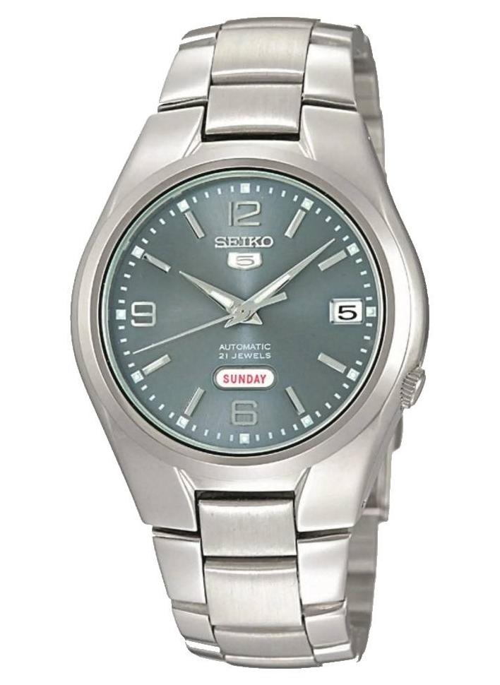 Seiko 5 ساعة رجالية أوتوماتيكية من الستانلس ستيل SNK621K1