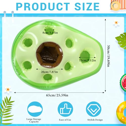 FillTouch حامل مشروبات عائم FillTouch للمسبح، بار كابانا عائم، حامل مشروبات لجاكوزي للبالغين، ملحقات مسبح قابلة للنفخ (كلب) - Image 2