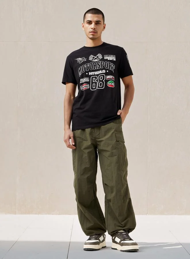 SP Characters Hot Wheels Print T-shirt