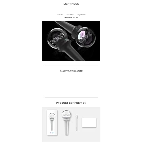 DREAMUS [Light Stick] AESPA - OFFICIAL LIGHT STICK, 94x94x257 mm - Image 5