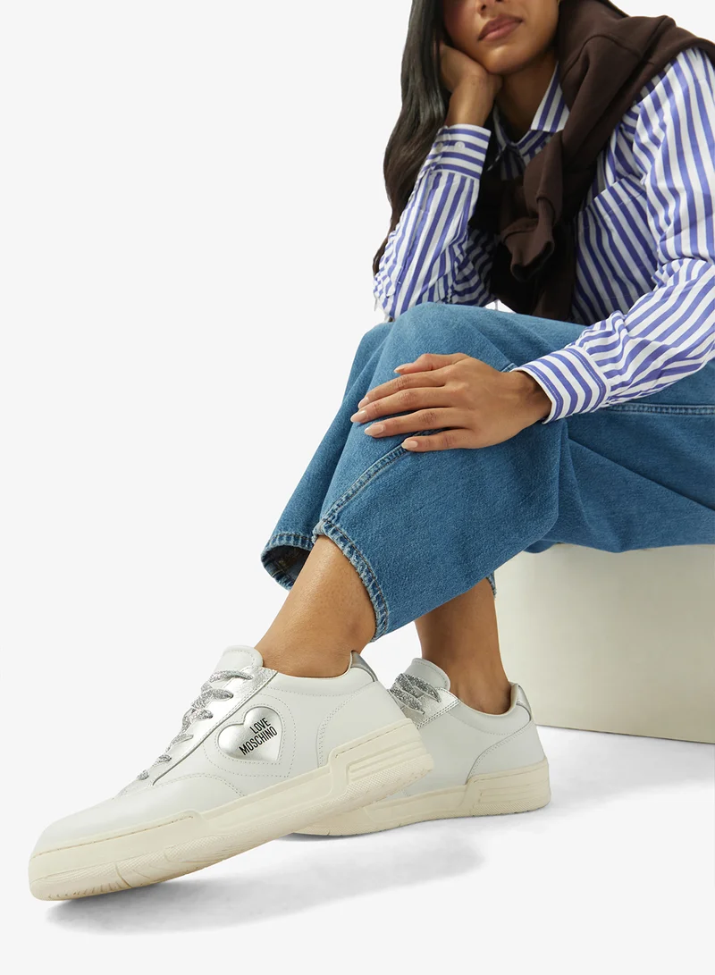 Love Moschino  Madison Low-Top Sneakers for Women | Best Price UAE