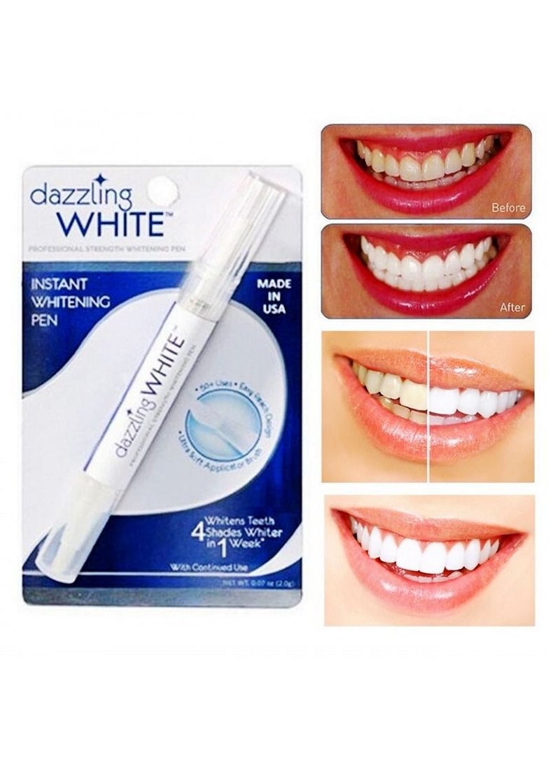 Dazzling White - Teeth Whitening Rotary Peroxide Gel Tooth Cleaning Kit Easy to Carry Dazzling White Teeth Whitening Pen - Image 1