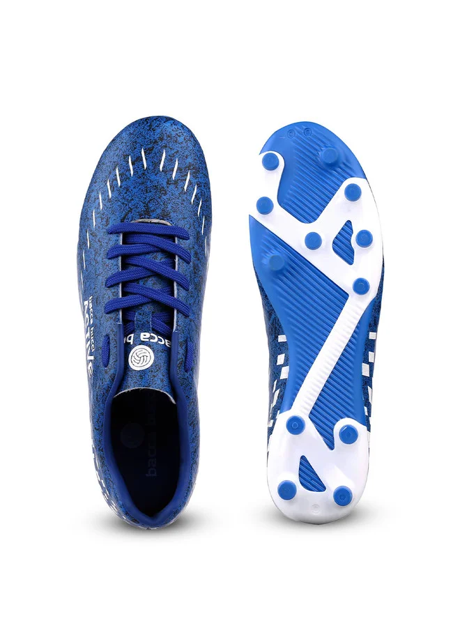 باكا بوتشي Blue Soccer Cleats for Men