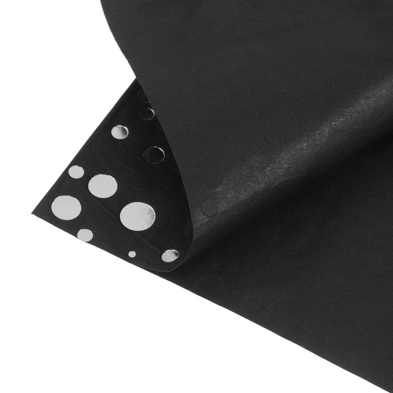 Silver Foil Disposable Napkins 40 Pieces Snowflake Design for Birthday Party Dinner Tableware - Image 4