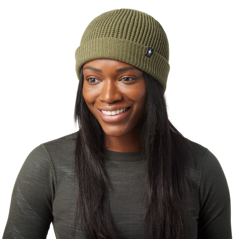 Smartwool Creek Run Beanie Winter Moss Heather One Size - Image 3