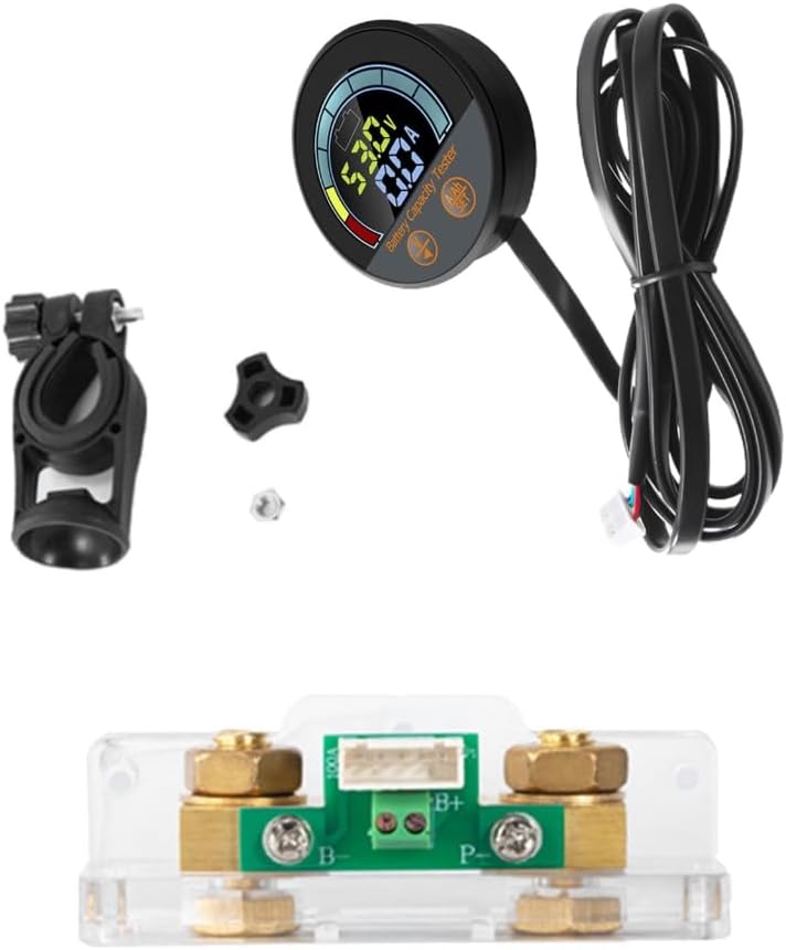 اختبار سعة البطارية الرقمي 8 فولت 100 فولت 100 أمبير مقياس التيار مراقب نسبة الطاقة - Image 2