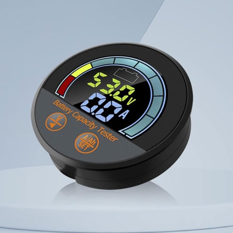 اختبار سعة البطارية الرقمي 8 فولت 100 فولت 100 أمبير مقياس التيار مراقب نسبة الطاقة - Image 4