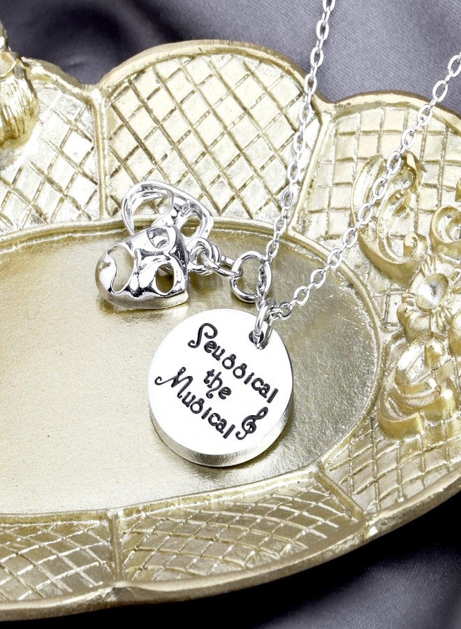 MAOFAED Musical Theatre Jewelry - Musical Necklace, Musical Lover Gift - Image 4